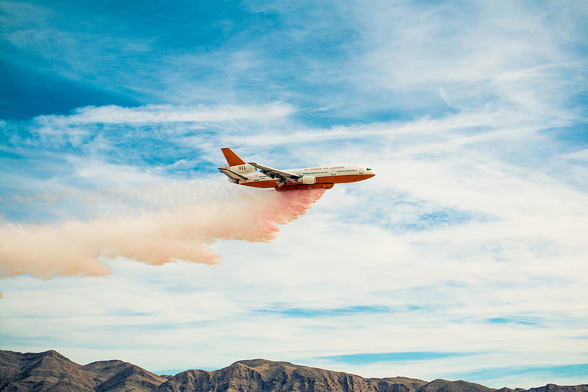 Sky, Smoke, , , Flight, Plane, Airplane HD wallpaper
