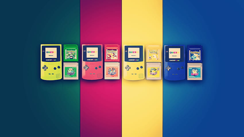 Pokémon Gameboy, color de juego fondo de pantalla