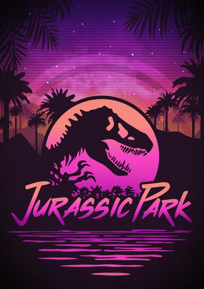 Jurassic Park, Jurassic Park-Kunst HD-Handy-Hintergrundbild