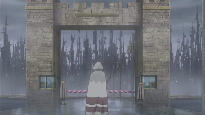 Kakashi goes into the Rain Village. Daily Anime Art, Amegakure HD wallpaper