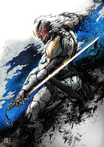 Anime Metal Gear Rising Raiden HD wallpaper  Pxfuel