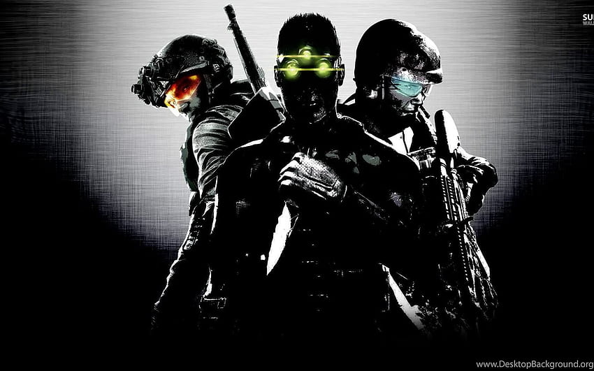 Splinter Cell de Tom Clancy: Juego de lista negra. fondo de pantalla