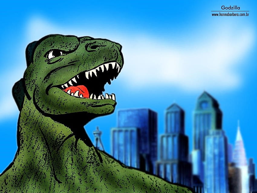 My - Comics : Godzilla, Cartoon Godzilla HD wallpaper