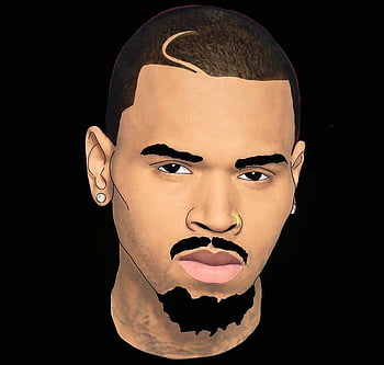 Chris Brown drawing - YouTube