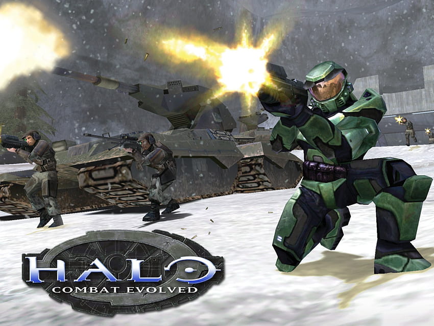 Halo, ewolucja walki, gra wideo Tapeta HD
