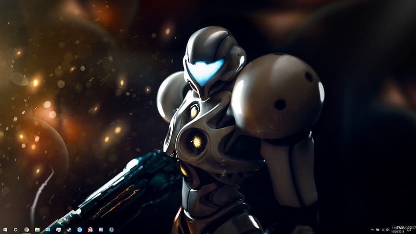 upscaled the new Metroid Prime Remastered Wallpaper  rcasualnintendo
