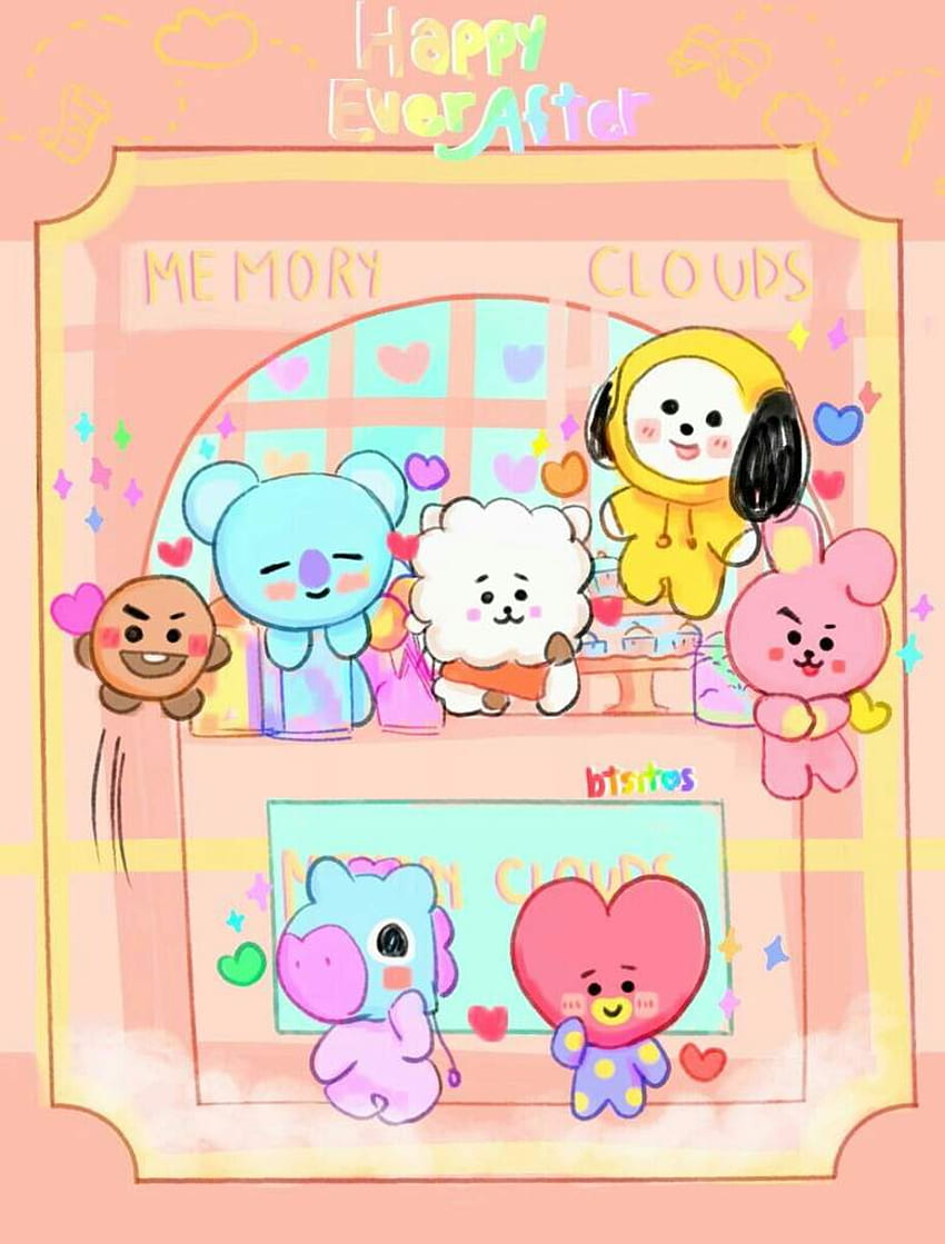 Cute BT21 . ARMY's Amino HD phone wallpaper | Pxfuel