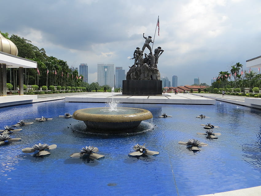 112125. Kuala Lumpur, Malaysia National Monument Tugu, Tugu Negara papel de parede HD