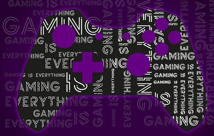 Purple, Gaming, Controller, XBOX for , section разное HD wallpaper