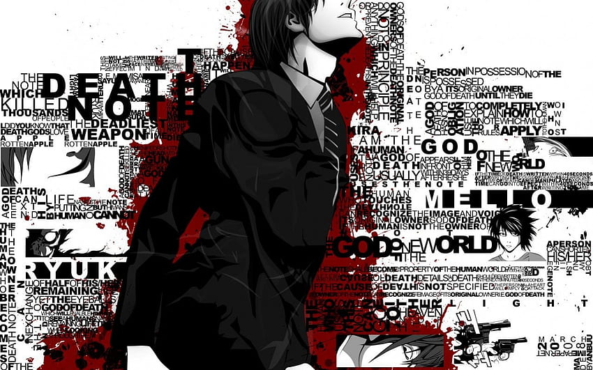 Death Note, dont care HD wallpaper