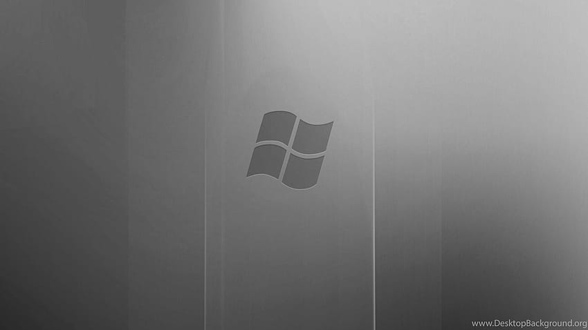Windows Gunmetal Gray Background, Grey Windows HD wallpaper