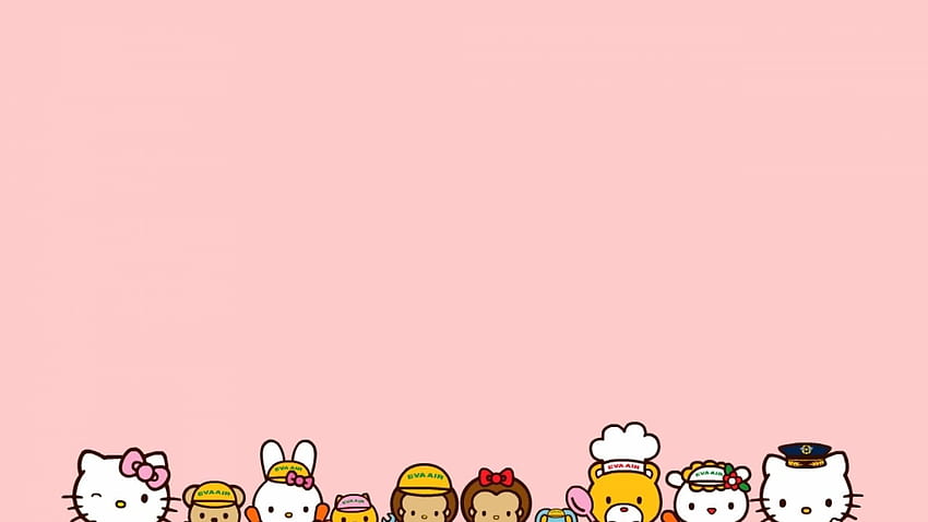 Hello Kitty And Friends HD wallpaper