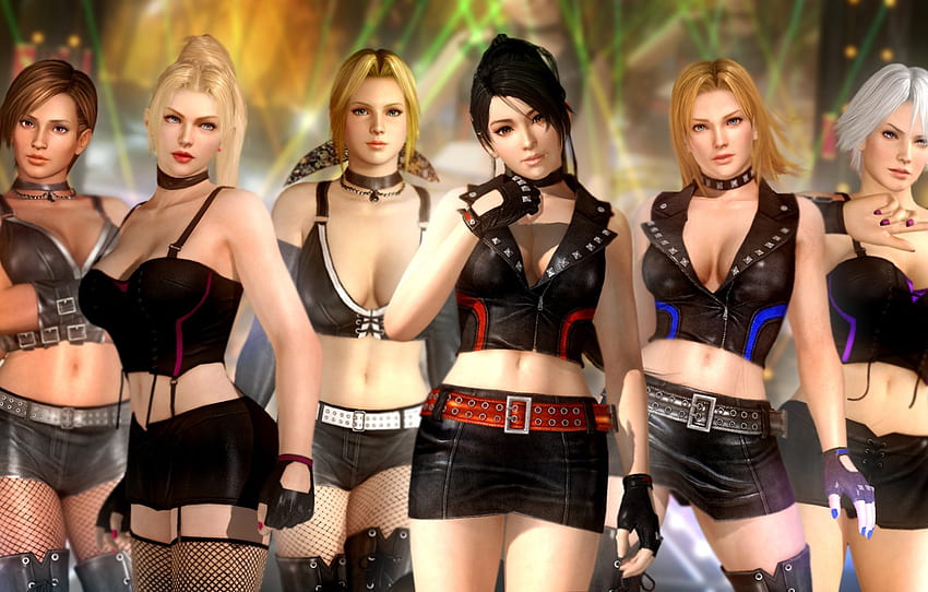 girls, fight, Dead or Alive 5, doa for , section игры HD wallpaper