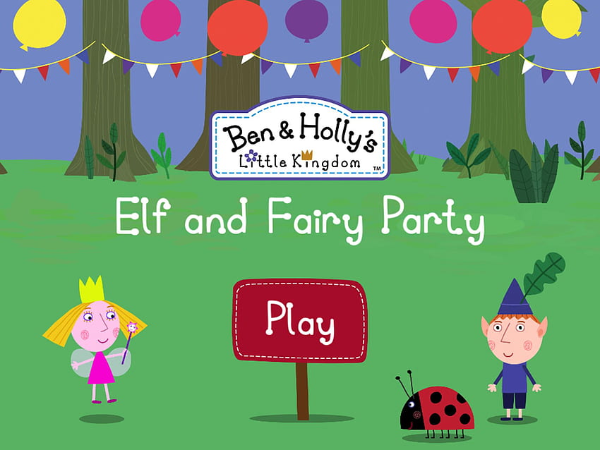 Ben & Holly: Elf & Fairy Party for Android HD wallpaper