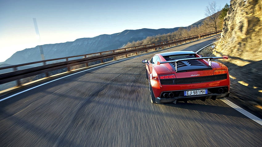การจราจร กีฬา Lamborghini รถยนต์ การเคลื่อนไหว รถสปอร์ต วอลล์เปเปอร์ HD