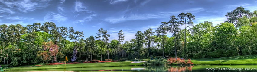 Ultra Golf Course , Background, 3840 X 2160 Dual Screen HD wallpaper