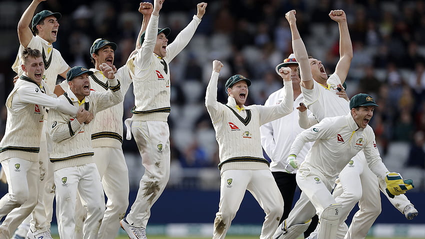 „Der Test: Eine neue Ära für das australische Team, das englische Cricket-Team“ ansehen HD-Hintergrundbild
