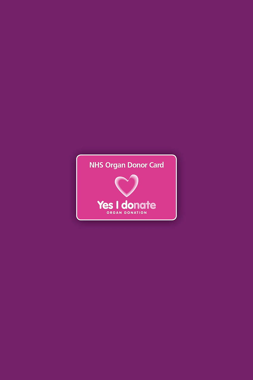 Organ donation graphics - NHS Blood and Transplant HD phone wallpaper