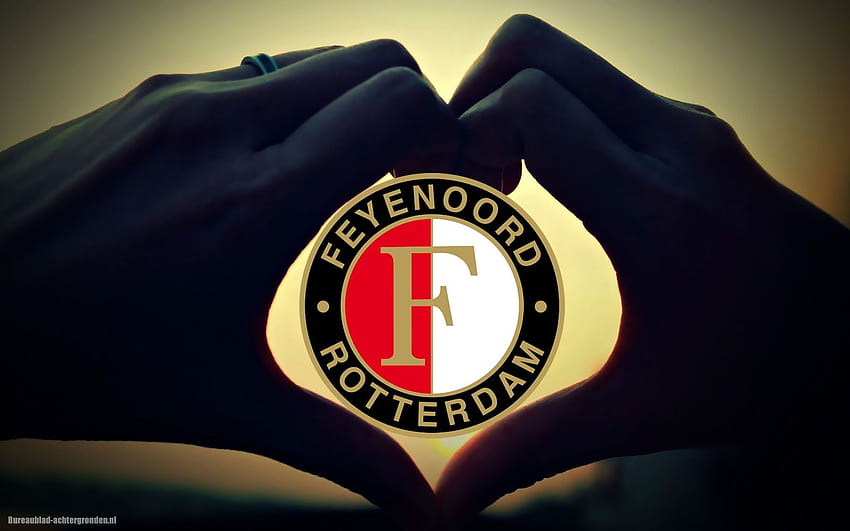 Mooie Feyenoord met logo HD wallpaper