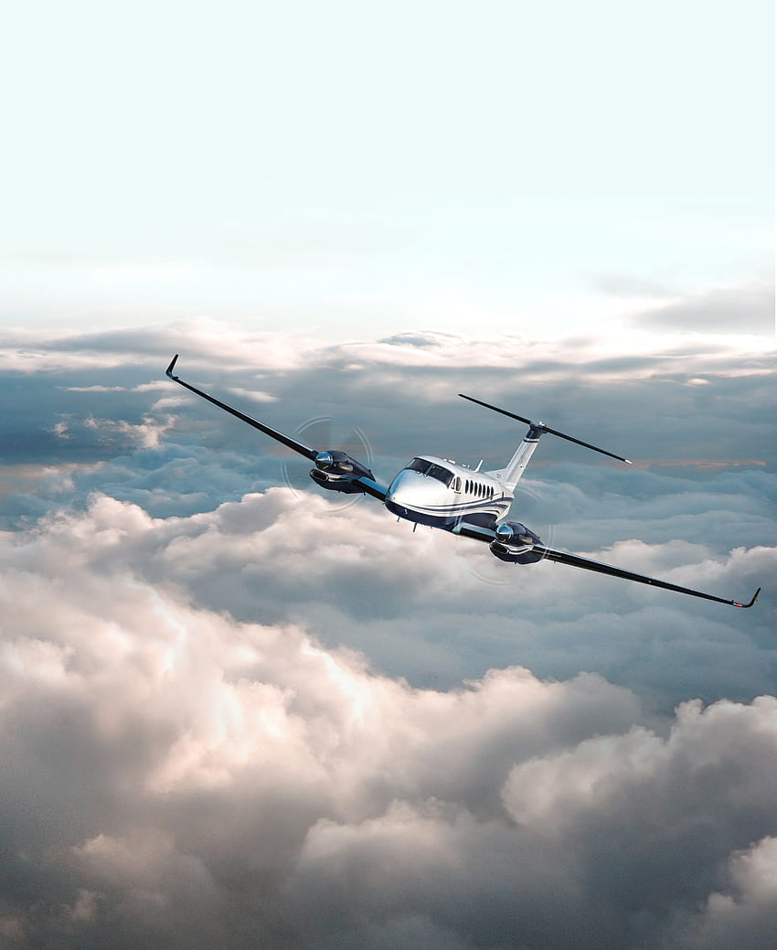 Beechcraft King Air 360 360ER ได้รับการรับรองประเภท FAA วอลล์เปเปอร์โทรศัพท์ HD