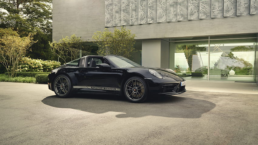 Porsche 911 Targa 4 GTS Edition 50 Jahre Porsche Design 2022 Autos HD-Hintergrundbild