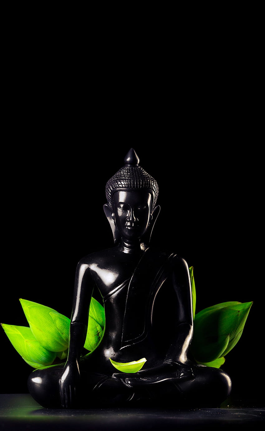 AMOLED . Будистки цитат, мисли на Буда, будистки цитати, Тъмен дзен HD тапет за телефон