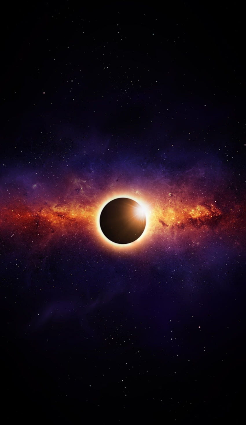 Solar Eclipse Awesome Pin By - Android Lunar Eclipse - & Background HD phone wallpaper