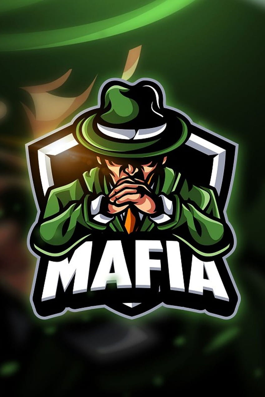 Mafia - Logo Maskot & Esport- Variasi warna premade (5 warna ) Dapatkan sekarang!, template Keynote yang bagus untuk pra multiguna. Desain logo olahraga, Logo Mafia wallpaper ponsel HD