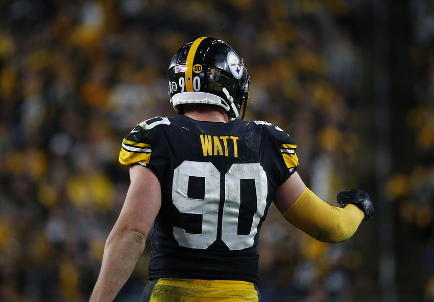 Steelers TJ Watt o tempie „Hall of Fame” przez pierwsze trzy sezony, Tj Watt Tapeta HD