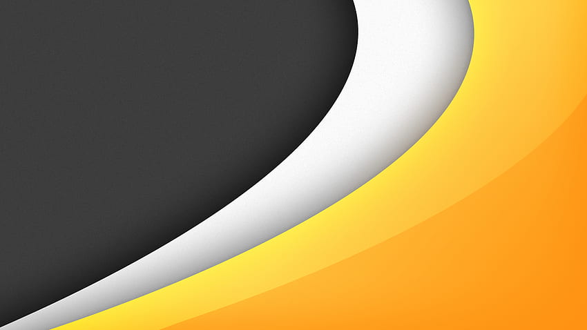 orange grey white abstract xanoth art [] for your , Mobile & Tablet. Explore Gray Yellow and White . Yellow Designs, Yellow and Gray HD wallpaper