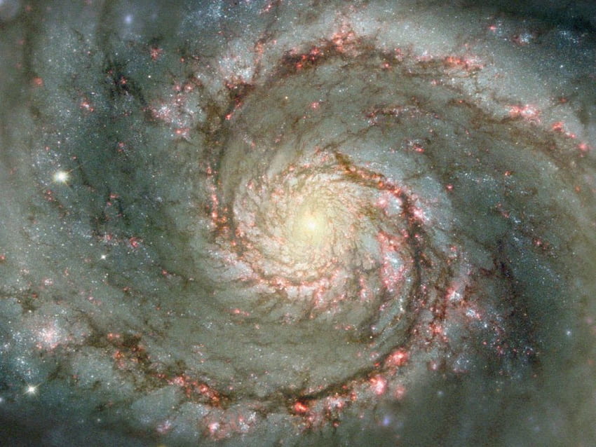 Galaxia del Remolino Espacial - fondo de pantalla