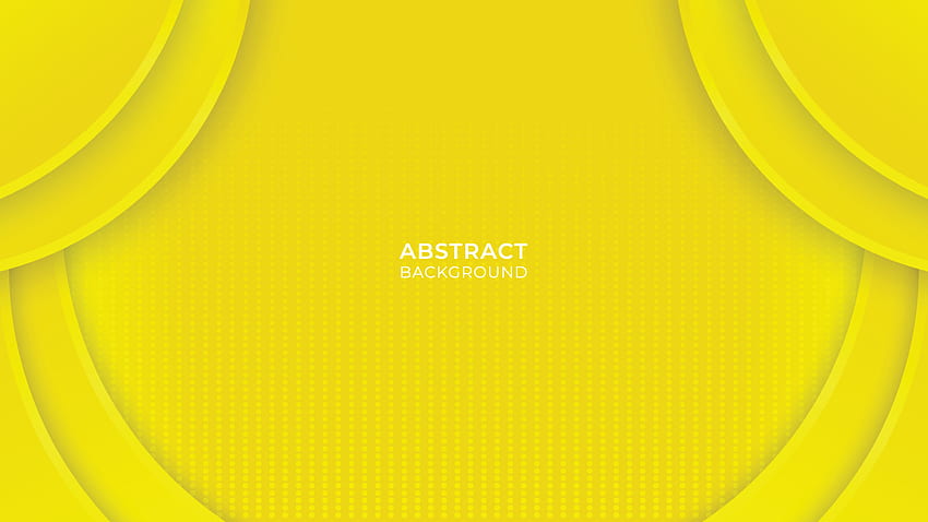 simple yellow business background with yellow circle border. abstract yellow . used for for banner, web, header, cover, , billboard, brochure, social media, landing page. 6145325 Vector Art at Vecteezy, Yellow Banner HD wallpaper