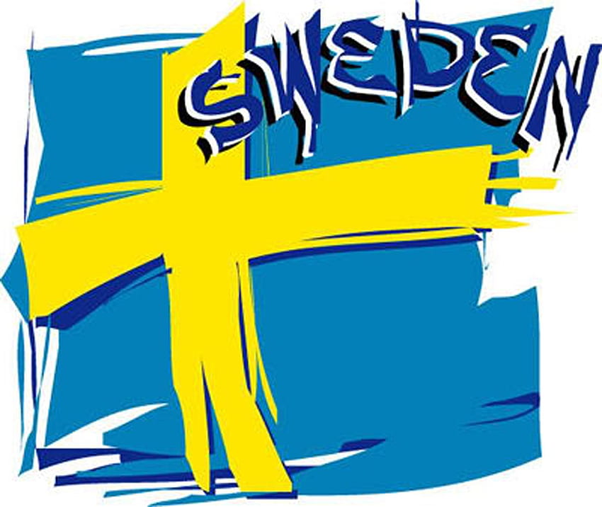 Graafix!: 스웨덴 국기 HD 월페이퍼