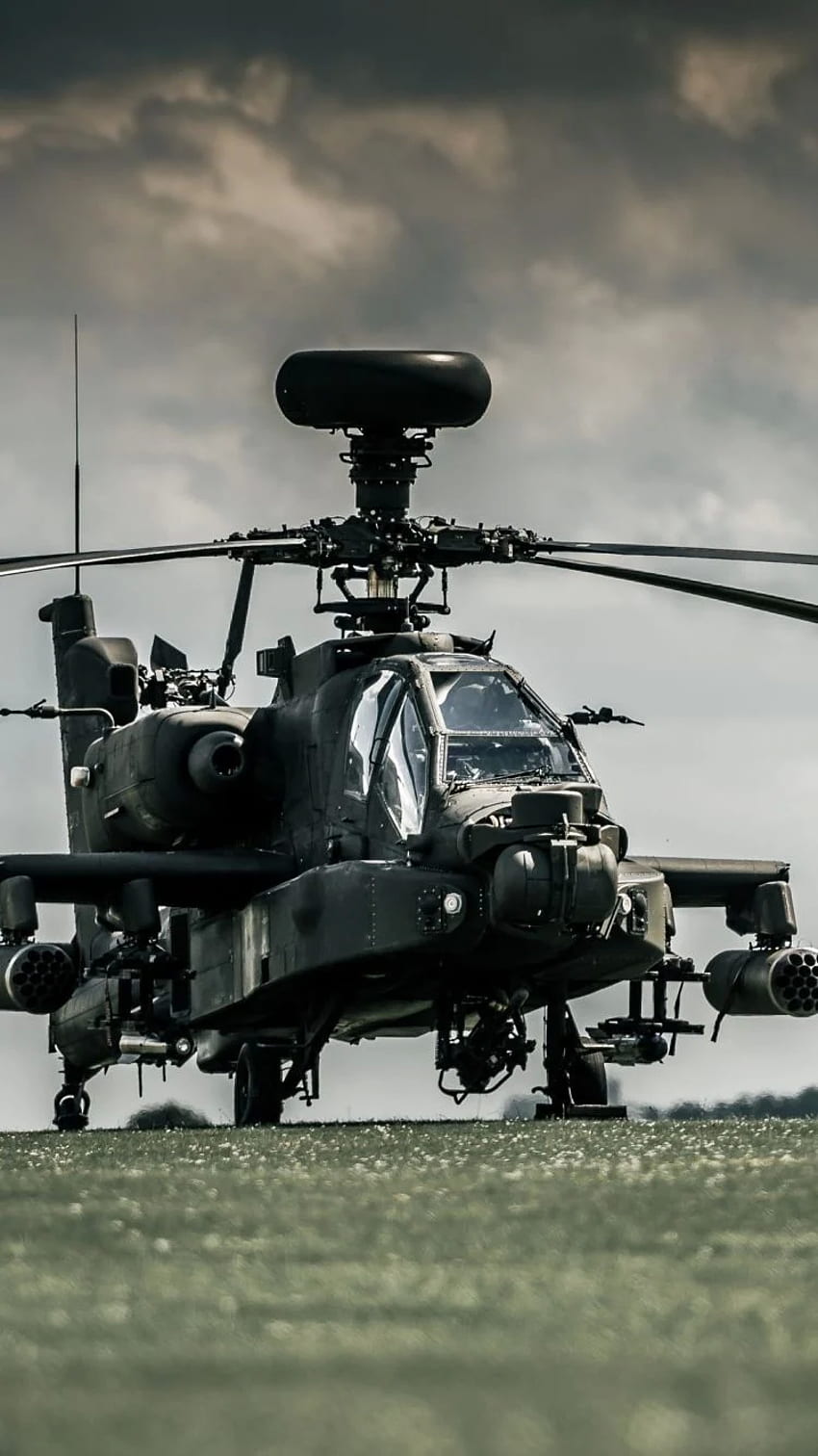 Militar Boeing Ah 64 Apache (), Helicóptero de Ataque Papel de parede de celular HD