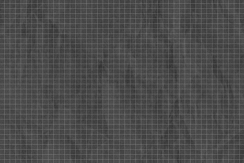 Crumpled dark gray grid paper textured background. by / Benjamas in 2021. Paper texture, Texture graphic design, Gray grid HD wallpaper