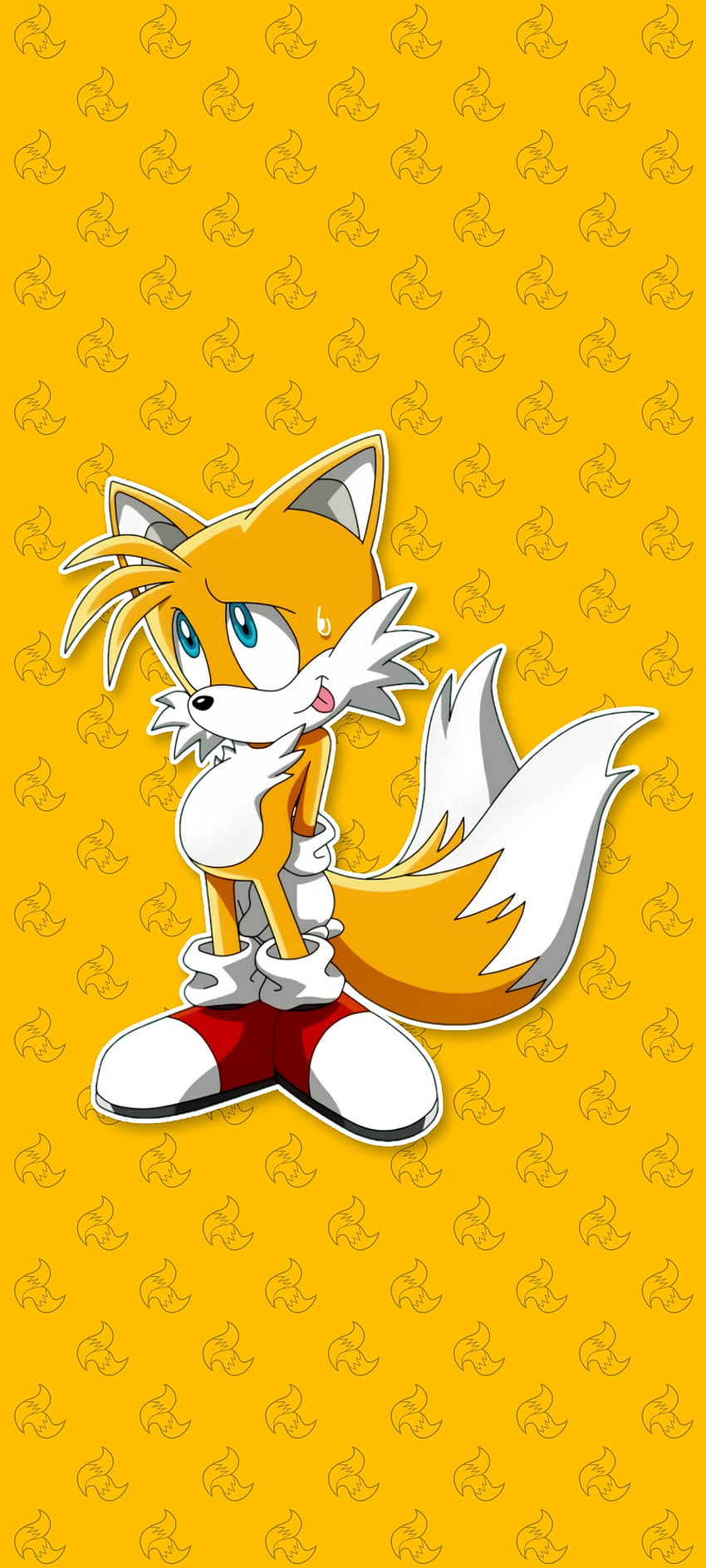 Tails Sonic X WallP, sonic the hedgehog, miles tails prower, tails the fox, tails sonic HD тапет за телефон
