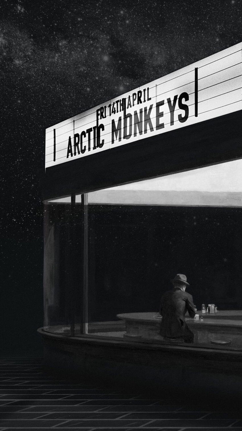 Arktische Affen HD-Handy-Hintergrundbild