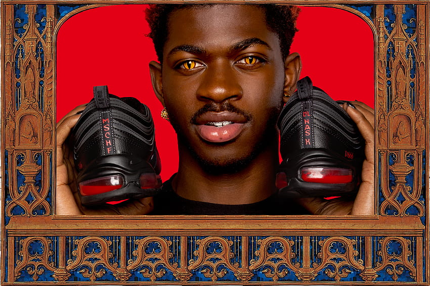720P Free download | Lil Nas X's Satan Shoes halted for now after Nike ...