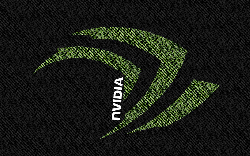 Green Nvidia Logo Black Background Art By Shadow1013 - Id - Page. , Nvidia, Hi tech, NVIDIA HD wallpaper
