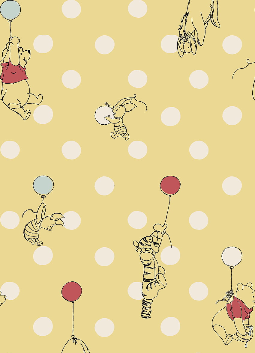Ballon-Spot. Cath Kidston, Winnie the Pooh Hintergrund, Disney-Hintergrund, Classic Winnie the Pooh HD-Handy-Hintergrundbild