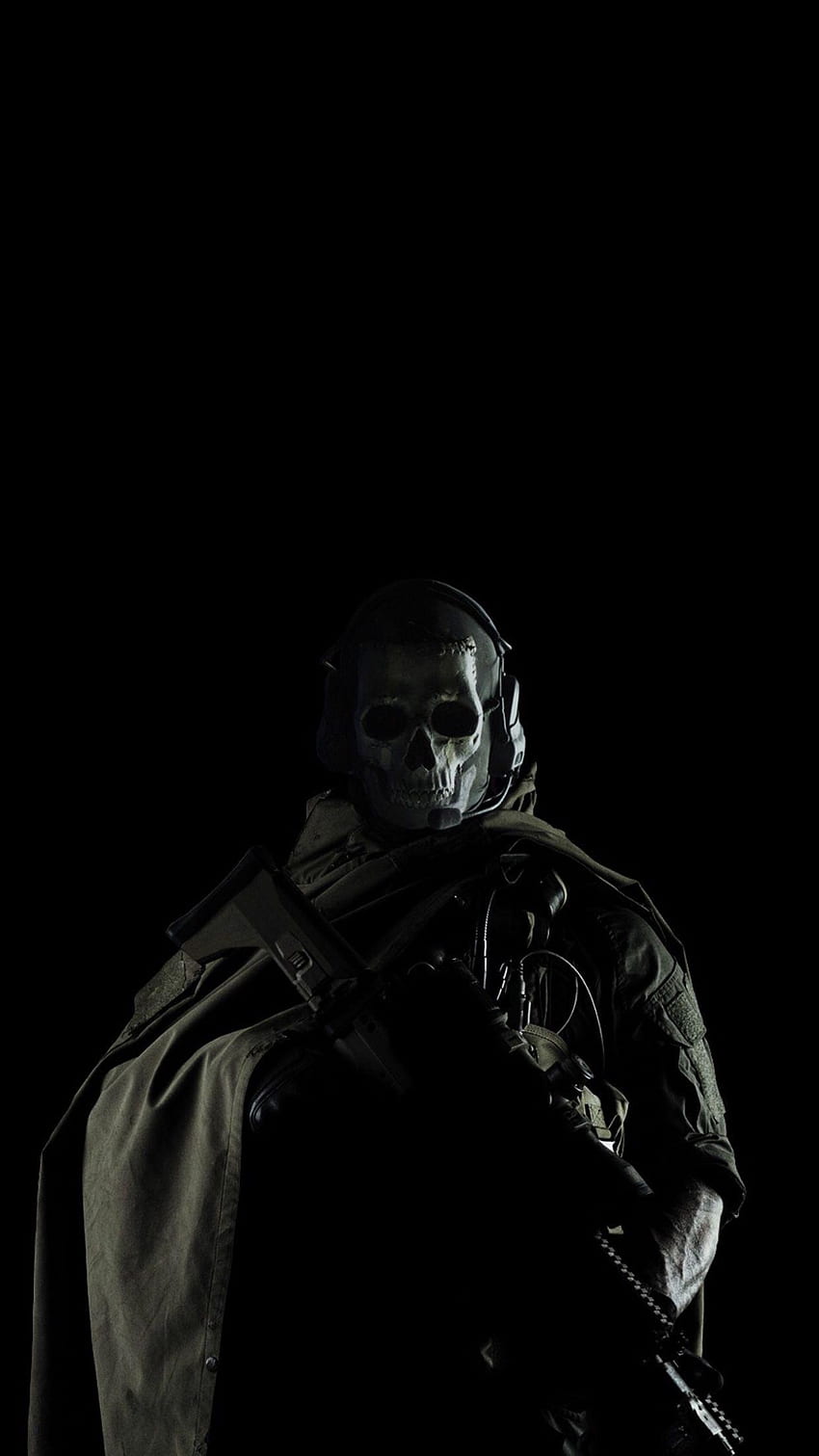 Modern Warfare Cool iPhone 11'den Hayalet HD telefon duvar kağıdı