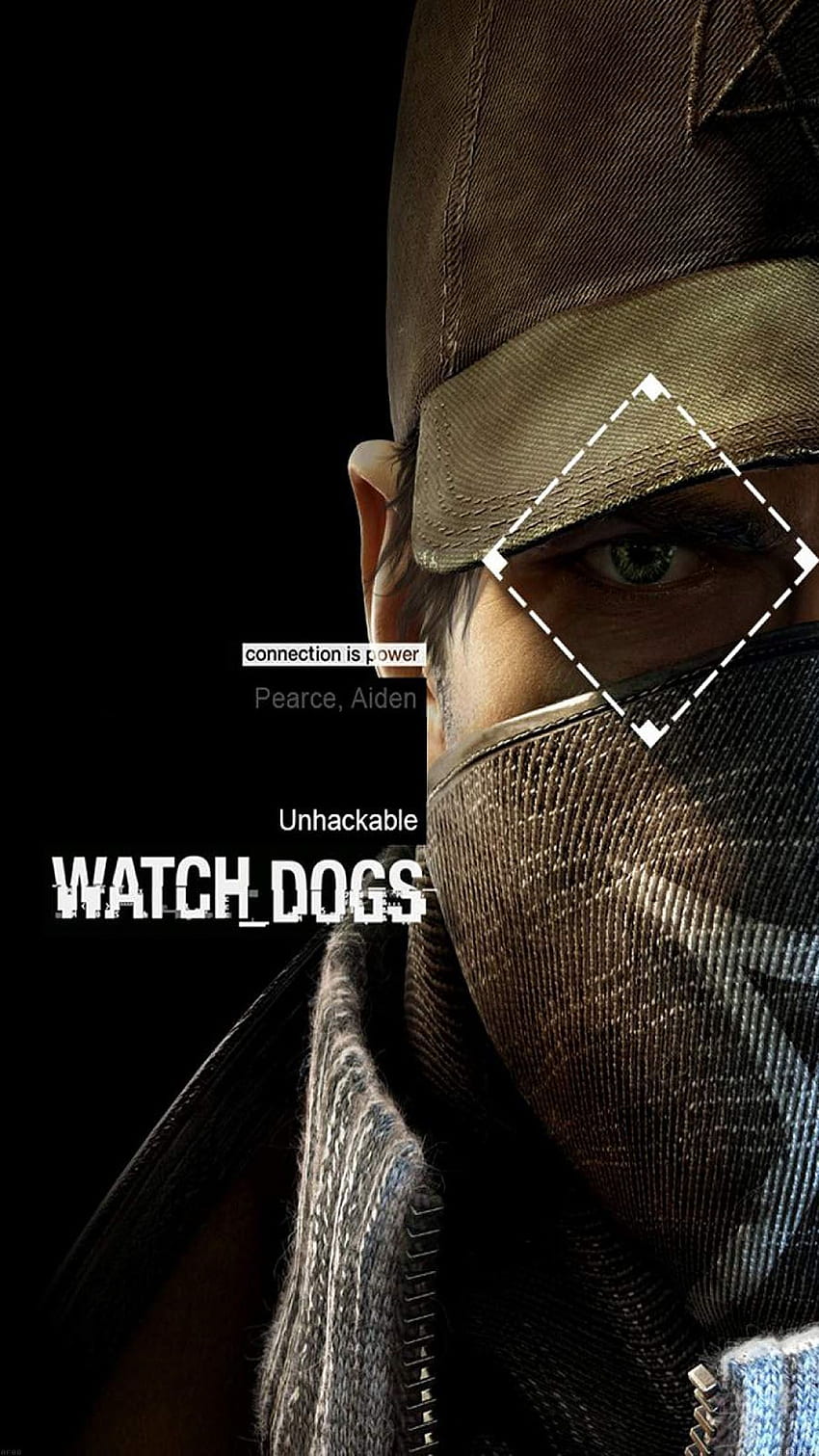 iPhone7papers - Watcogs Pearce Aiden Connection is power, Watch Dogs Tapeta na telefon HD