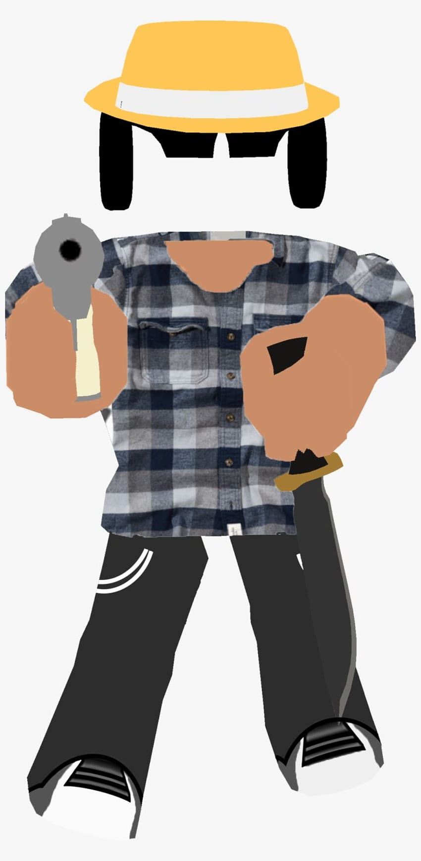 Keyart Character Builderman - Roblox Character, HD Png Download