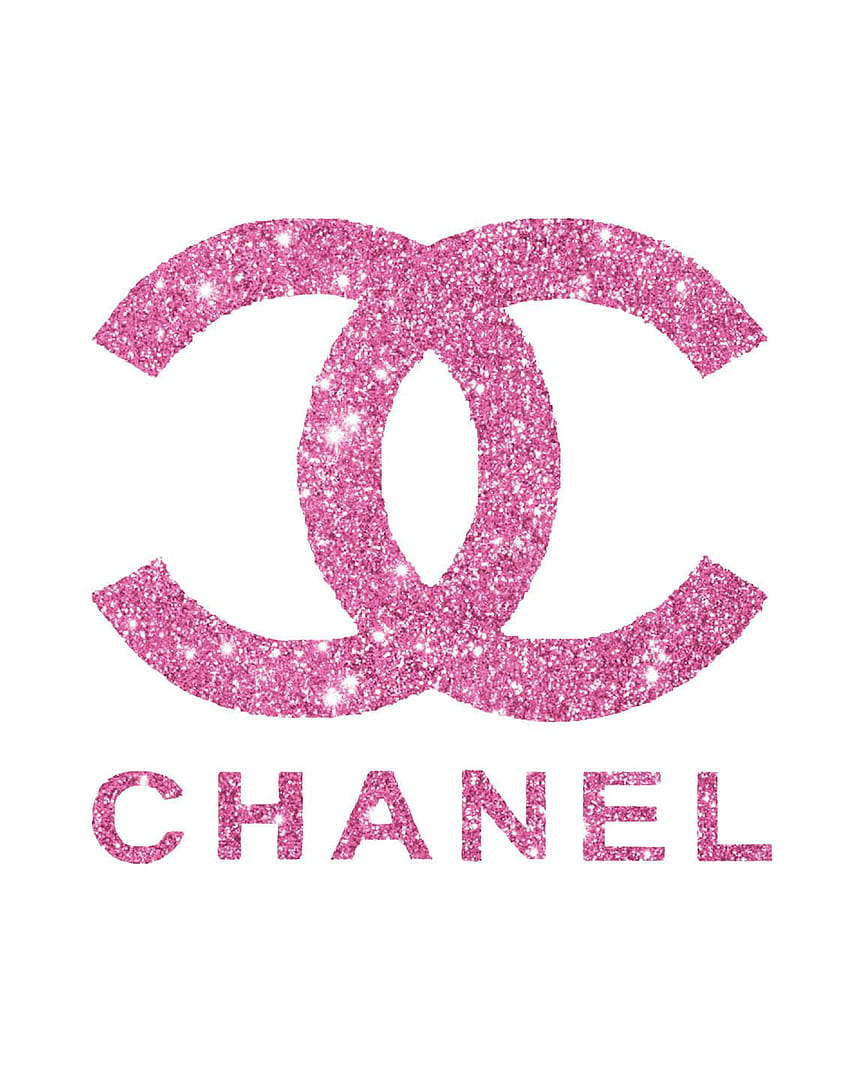 Coco chanel rose Logos en 2020. Chanel , Chanel décor, Chanel art print, Glitter Chanel Fond d'écran de téléphone HD