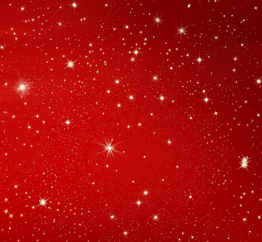Étoiles au fond de Noël, cartes ou Noël, étoiles rouges Fond d'écran HD