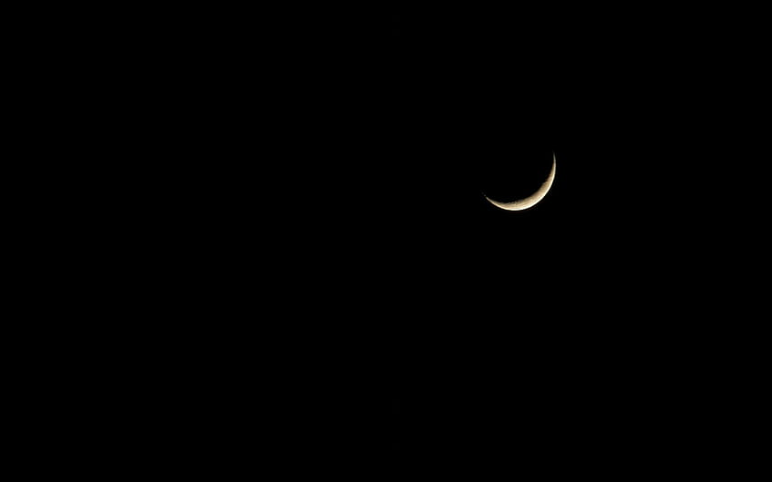 Księżyc, noc, niebo, jasne Tapeta HD