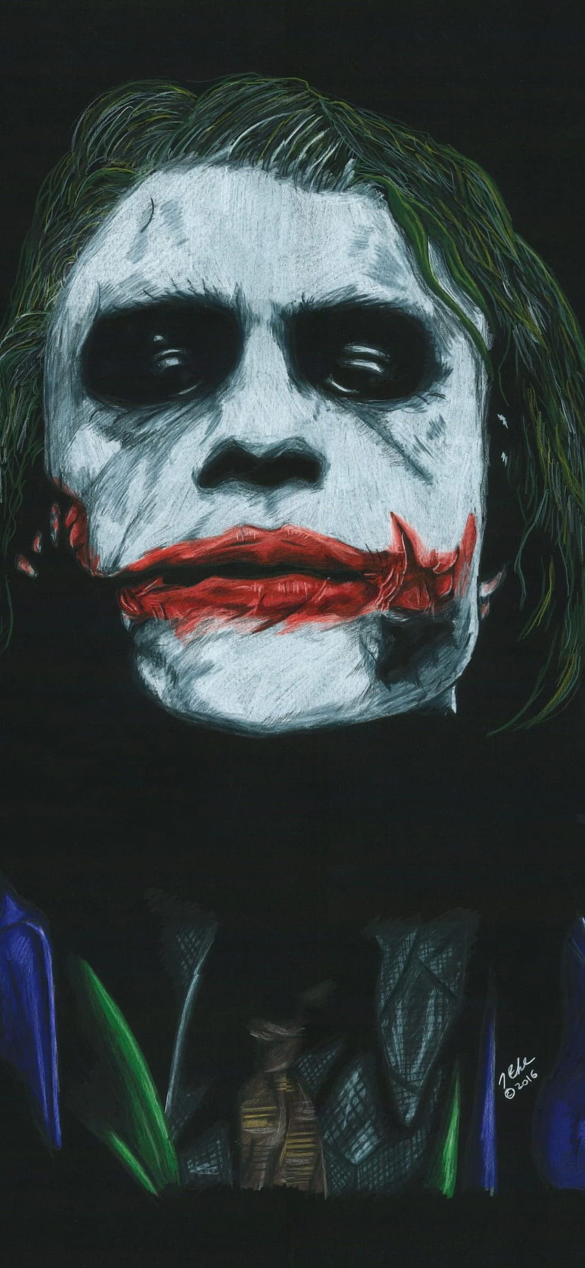Joker - Batman Mobile. Tapeta na telefon HD