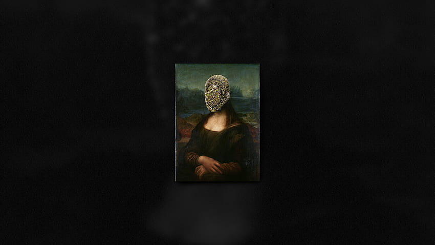 Yeezus-Masken auf tiefgründigen Kunstwerken. Seite 2. Kanye zu The, Mona Lisa Dope HD-Hintergrundbild