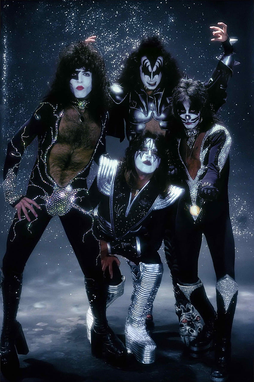 Kiss Band, dinastía Kiss fondo de pantalla del teléfono
