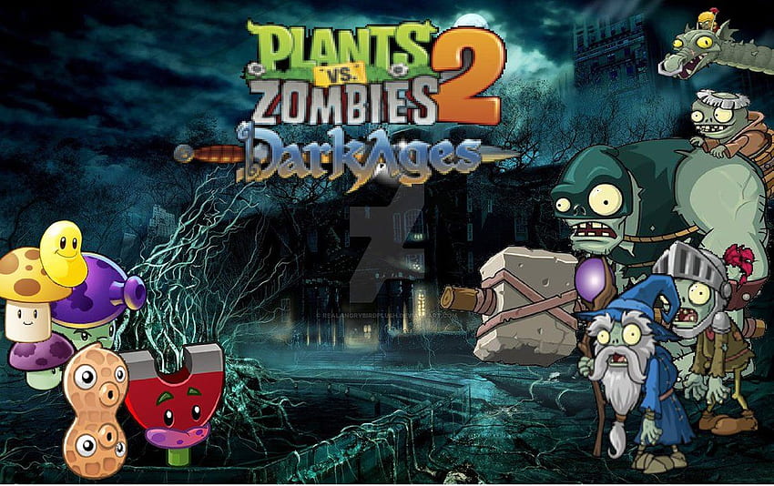 To the future: Plants vs. Zombies 2 returns to Modern Day, plants vs  zombies 2 its about time HD wallpaper | Pxfuel